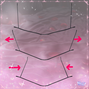 SALE「サキュバス眼鏡」SUCCUBUS GLASSES 3D Model Unitypackage Modular Avatar対応 缩略图 8
