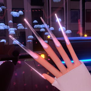 「マジカワネイル06」Glass Nails 💅🏻˚₊‧⁺ 3D Model Unitypackage Modular Avatar対応 缩略图 21