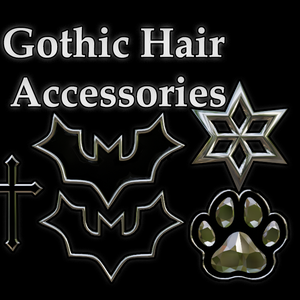 ゴシックヘアアクセサリー - Gothic Hair Accessory