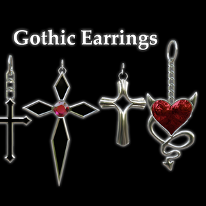 ゴシックイヤリング - Gothic Earrings