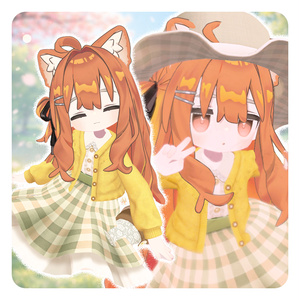 【VRChat衣装】ひだまりピクニック【キプフェル/まめふれんず対応】 缩略图 7