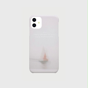clear smartphone case  -white yot-