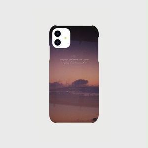 clear smartphone case  -yuuyake sunset-