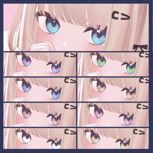 【11アバター対応】ღ Melty Eye texture ღ #SH_texture 缩略图 18