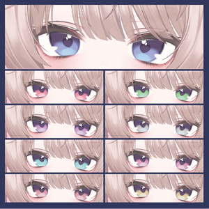【11アバター対応】ღ Melty Eye texture ღ #SH_texture 缩略图 21