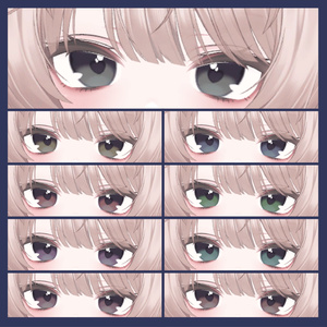 【11アバター対応】ღ Melty Eye texture ღ #SH_texture 缩略图 22