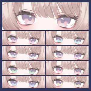 【11アバター対応】ღ Melty Eye texture ღ #SH_texture 缩略图 23
