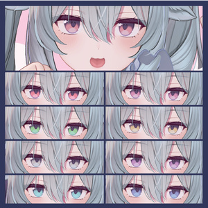 【11アバター対応】ღ Melty Eye texture ღ #SH_texture 缩略图 19