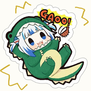 【C101】恐竜ぐらステッカー 