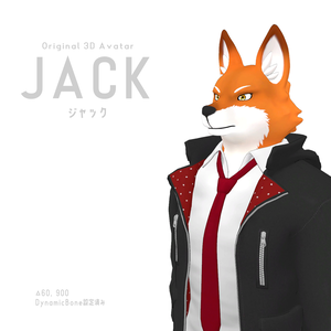 VRChat想定アバター　ジャック（Jack）