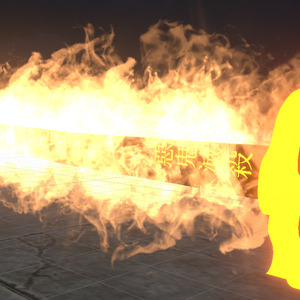 【Unity/VRChat】Fire Katana(Effects+Katana)