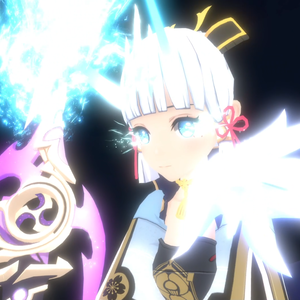 【Unity/VRChat】Final Kamisato Ayaka(Effects+Avatar Animation SDK3.0)