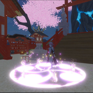 【Unity/VRChat】Yae Miko Shrine(Effects+Toggle)