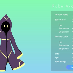 【VRMアバターメーカー】memex Robe Avatar Maker #めめめーかー