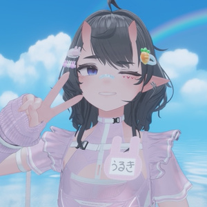 【VRC想定】うさぎネームプレート　ヘアピンセット 缩略图 6