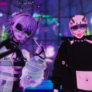 【MA対応】Spiky Cyber Sunglasses 缩略图 6