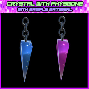 EAR-CRYSTAL WITH PHYSBONES - Material - Crystal Gloss Effect