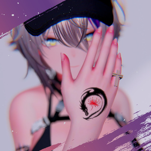 【VRChat想定】幽花龍印 缩略图 3