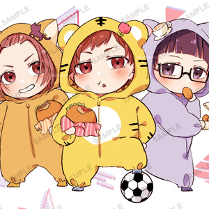 The Three Silly Guys Postcard