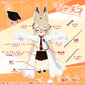「７アバター対応」はかせ服 「5歳で博士号を3つ取った天才、実は裏ではアイドルもやっています」 缩略图 2