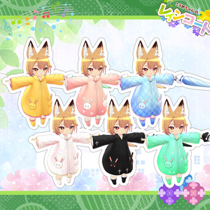 「７アバター対応」HeHのレインコート 缩略图 3