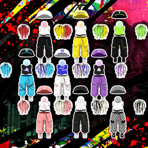 【8アバター対応】Hiphop服 缩略图 10