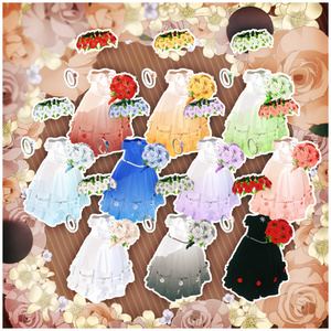 【8アバター対応】花嫁ドレス 缩略图 5