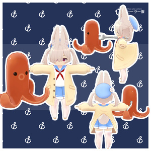 【10アバター対応】HeHのセイラー服 缩略图 18