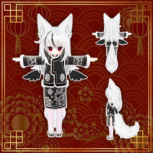 【15アバター対応】新年のチャイナドレス 缩略图 18