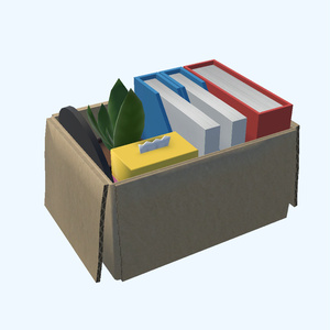 荷物が入ったダンボール 缩略图 2
