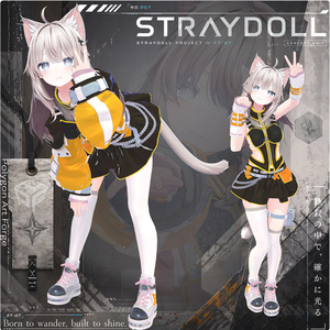 【Shinano/Plum/Rurune対応】StrayDoll - Y2K Futuristic Techwear