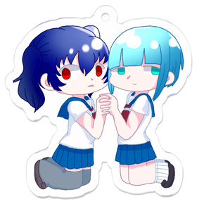優美と柚綺アクリルキーホルダー