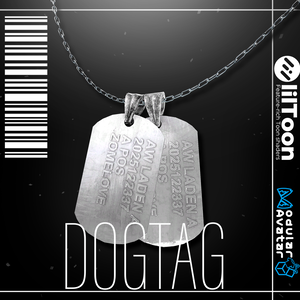 【16アバター対応】DOGTAG_necklace【MA対応】