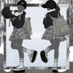 【15アバター対応】🌃Street Line Laxity🛋️ 缩略图 2