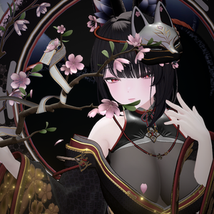 【Milltina用】Blossom Fox Girl FaceBlendShape - (VRC)