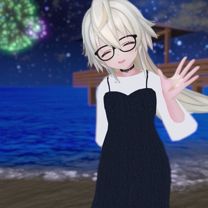 【VRChat想定】デニムワンピ【現時点8アバター対応】 缩略图 4