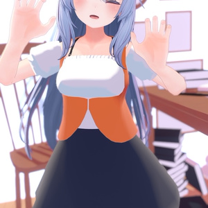 無料あり【VRChat想定】ハロウィンメイド＆パンプキン【現時点9アバター+1対応】 缩略图 6