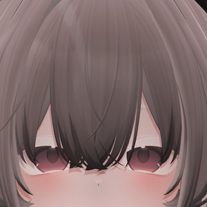 【17アバター対応】白まつげと白まゆげとそのマスク