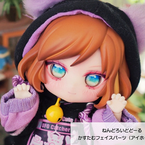 難あり　ob11 ねんどろいど　かすたむフェイス cream #c ob11 ねんどろいど かすたむフェイス #00Aj ねんどろいどどーる