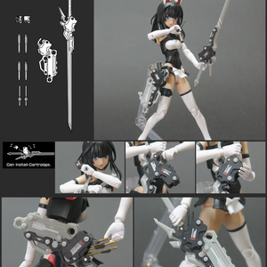 メガミデバイスエクソシストウィドウ改造セット 3dプリンター出力品