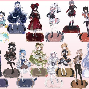 ブルアカアクリルスタンド 下江コハル - 甘串屋 - BOOTH