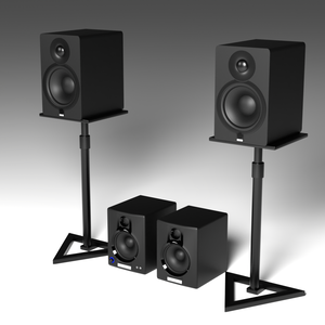 3Dモデル【スピーカーとスタンド】無料サンプルあり