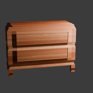 Low Poly Dresser