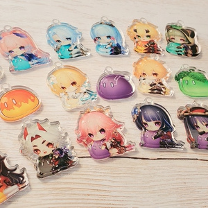 原神 同人 キラキラ風アクキー リネ リネット - OTAKUHANE - BOOTH