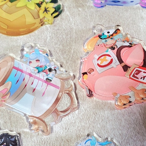 ヌヴィリオ・アクスタ&アクキーセット - 花月ノ紅茶 - BOOTH