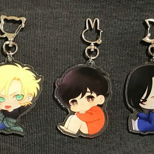 BANANAFISH アクリルバッジ アクキー BANANAFISH アクリルキーホルダー - yanagi_SHOP - BOOTH
