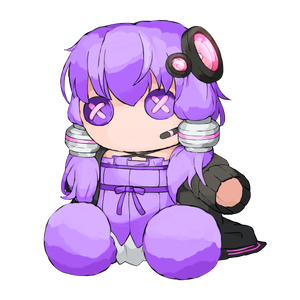 Rz式ぬいぐるみ風結月ゆかりさん立ち絵