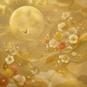 💛 金｜黄金花霞