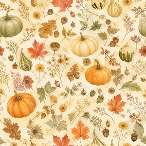 Autumn Harvest｜かぼちゃと秋の実り