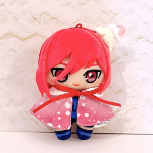 ちびぐるみサイズ ぬい服3点 チャーム3点 ⭕️ ✩︎ちびぐるみサイズ ぬい服 チェック制服セット［ブルー